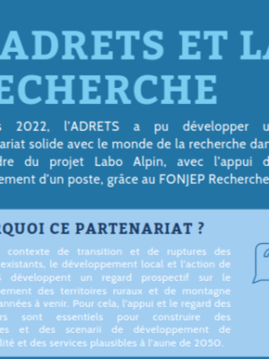 [Infographie - Décembre 2024] L'ADRETS et la recherche