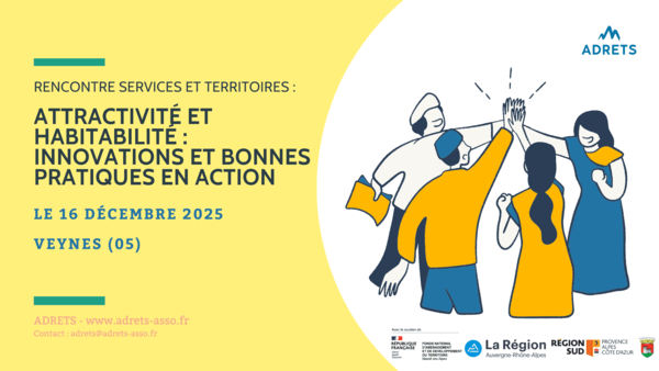 [Inscription] VISITE ETUDE Services et Territoires 2025 : Attractivité et habitabilité : innovations et bonnes pratiques en action le 16 décembre prochain