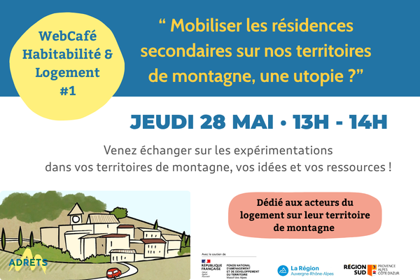 Les WebCafés Habitabilité & Logement démarrent !