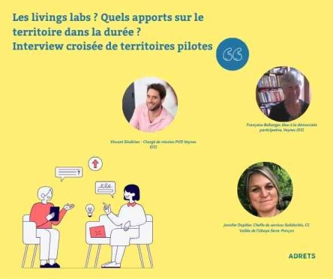 Quels apports des livings labs dans la durée ? Interview croisée des territoires pilotes 