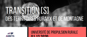 Save the date ! Université de Propulsion rurale 